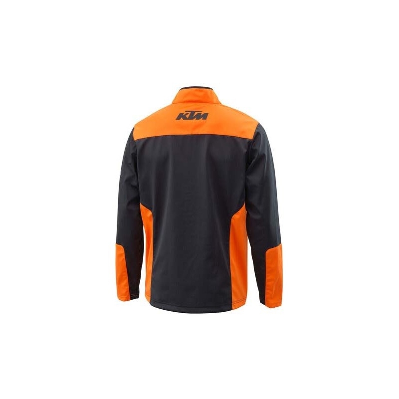 Softshell jack KTM X-Bow Replica Team zwart-oranje