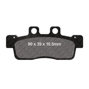 Brzdové destičky EBC