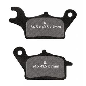 Brzdové destičky EBC