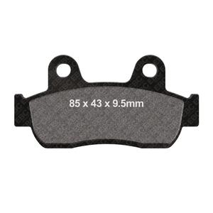 Brzdové destičky EBC