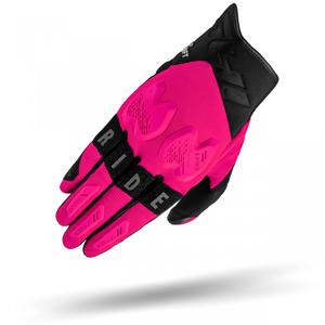 Dames motorhandschoenen Shima Drift roze-zwart