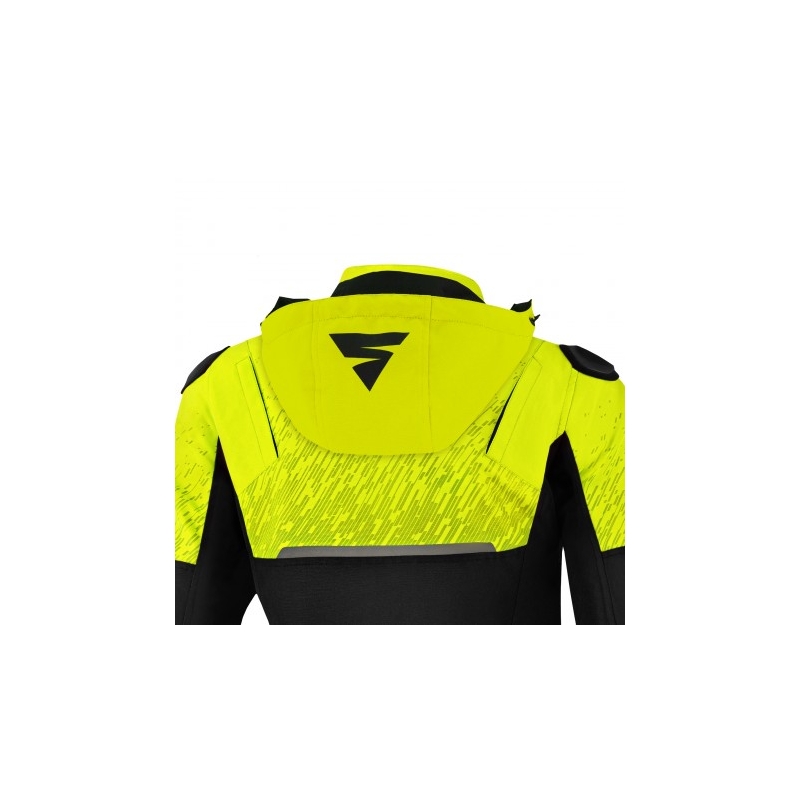 Kap voor damesjack Shima Drift fluo geel