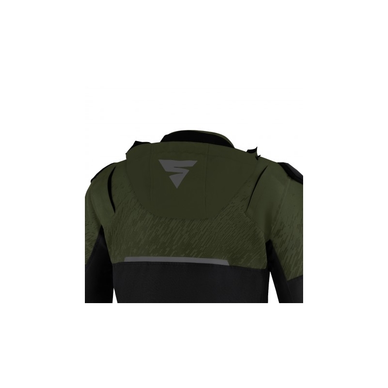 Kap voor herenjack Shima Drift kaki