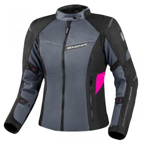 Dames Shima Rush Vent 2.0 Zwart en Roze Motorjack