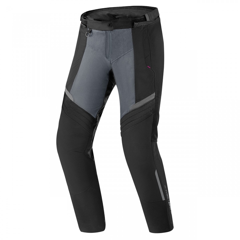 Damesfietsbroek Shima Rush Vented 2.0 Zwart en Grijs
