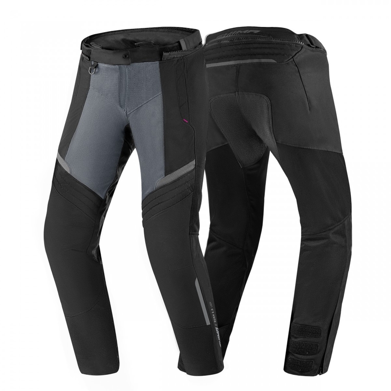 Damesfietsbroek Shima Rush Vented 2.0 Zwart en Grijs