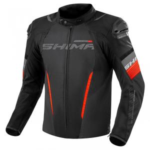 Motorjas Shima Solid 2.0 zwart-rood