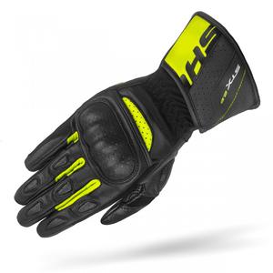 Motorhandschoenen Shima STX 2.0 zwart-fluogeel