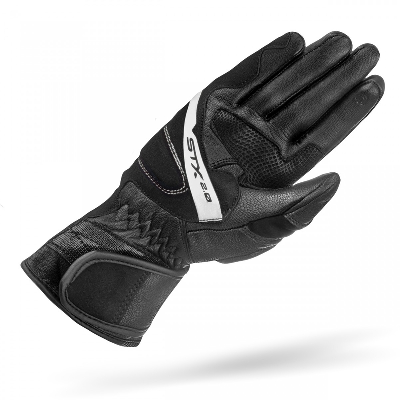 Motorhandschoenen Shima STX 2.0 zwart-wit