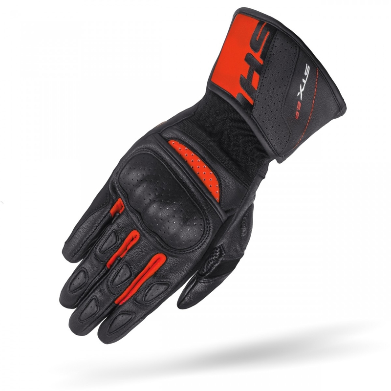 Motorhandschoenen Shima STX 2.0 zwart-rood