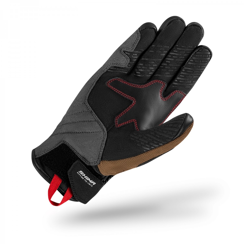 Motorhandschoenen Shima Blaze 2.0 zwart-bruin
