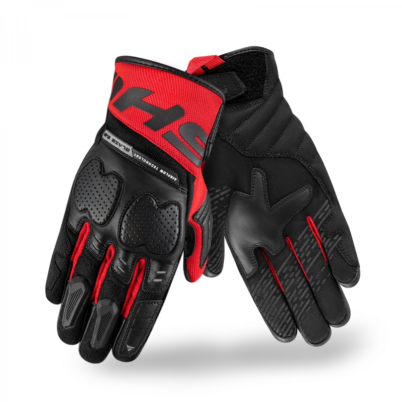 Motorhandschoenen Shima Blaze 2.0 zwart-rood