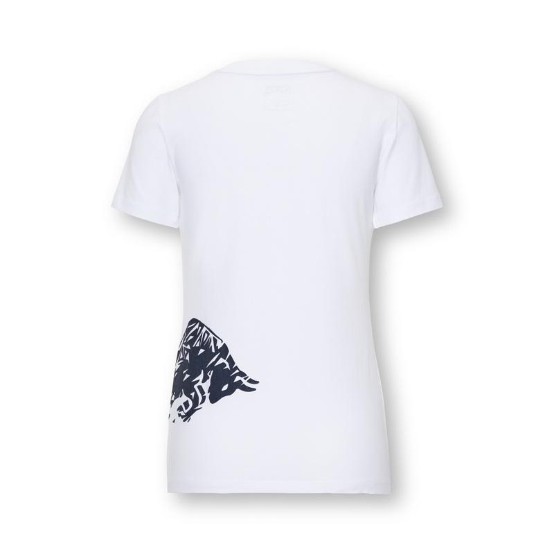 Dames-T-shirt Red Bull Adrenaline wit