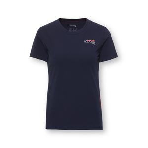 Dames-T-shirt Red Bull Adrenaline blauw en rood