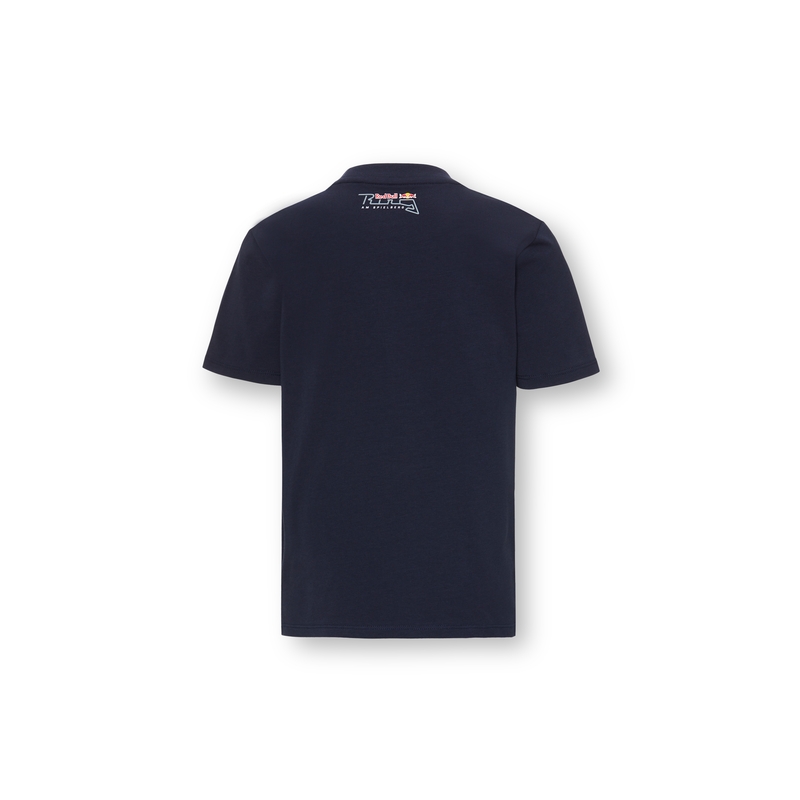 Kinder T-shirt Red Bull Adrenaline blauw-rood