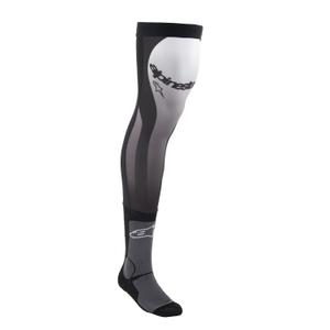 Alpinestars Kniebrace Sokken Zwart Wit