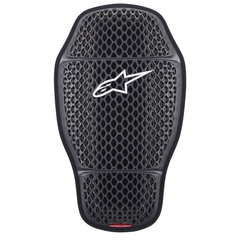 Alpinestars Nucleon KR-1 CELLi CE1 rugbeschermer transparant smoke