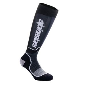 Alpinestars MX Plus sokken zwart-wit