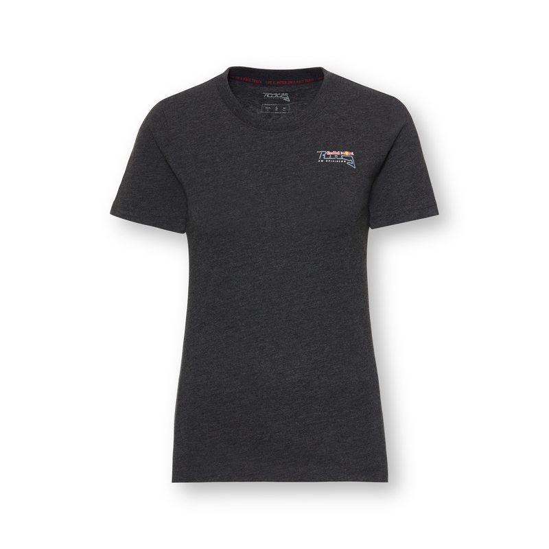 Dames-T-shirt Red Bull Ring Adrenaline donkergrijs