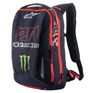 Rugzak Alpinestars City Hunter Monster FQ20 zwart-rood-wit-groen