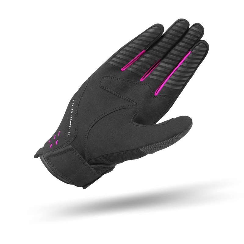 Dames motorhandschoenen Shima One EVO zwart en roze