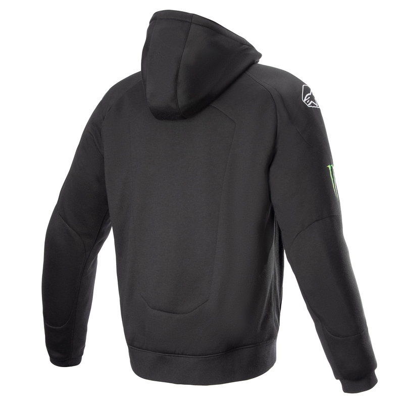 Alpinestars Chrome Ignition Monster FQ20 Zwart-Rood-Wit-Groen Motorjack