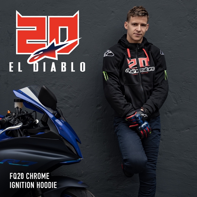 Alpinestars Chrome Ignition Monster FQ20 Zwart-Rood-Wit-Groen Motorjack