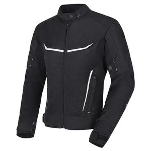 Dames RSA Runway zwart-wit motorjack