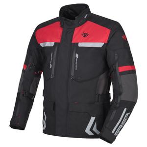 RSA Storm zwart-grijs-rode motorjas