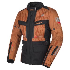 Dames RSA Dakar 2 motorjas zand-zwart-rood