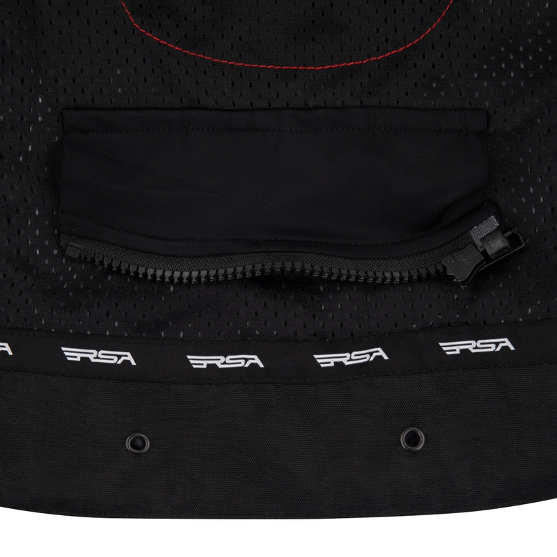 RSA Wasp motorjas voor dames, zwart-roze-wit
