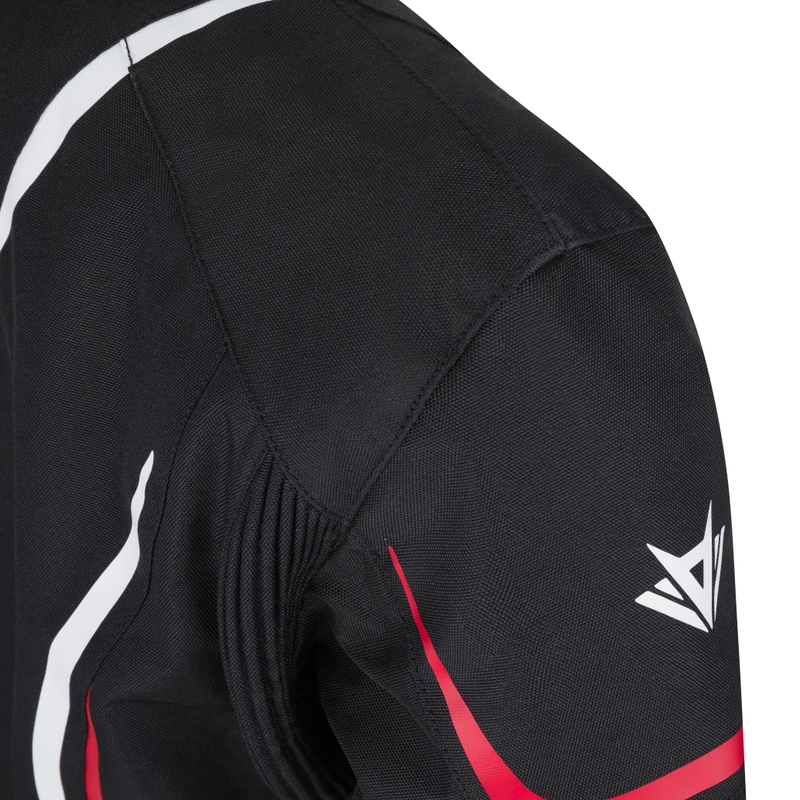 RSA Wasp motorjas voor dames, zwart-roze-wit