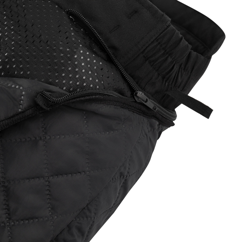 RSA Wasp motorbroek zwart/wit