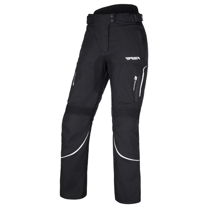 Dames RSA Wasp zwart-wit motorbroek