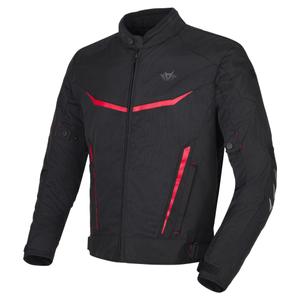 Motorjas RSA Runway zwart-rood