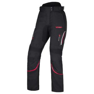 Dames RSA Wasp Zwart, Wit en Rood Motorbroek