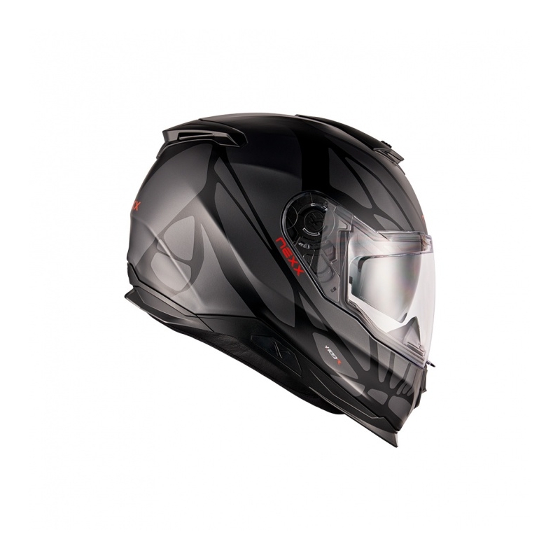 Integraal motorhelm Nexx Y.100 B-SIDE zwart-grijs uitverkoop