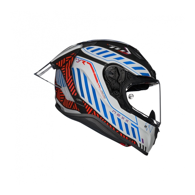 Integrální helma na motorku Nexx NEXX X.R3R Out Brake černo-bílá výprodej