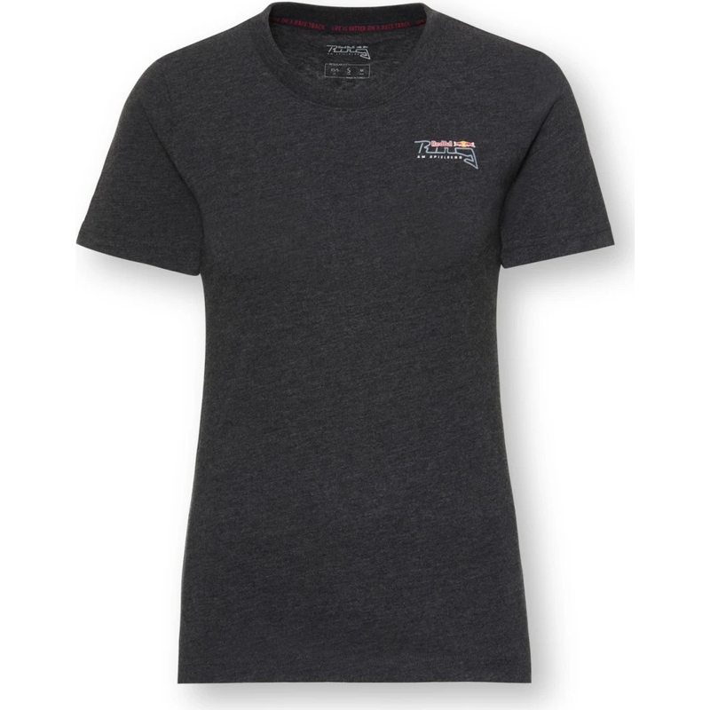 Dames-T-shirt Red Bull Adrenaline grijs en wit