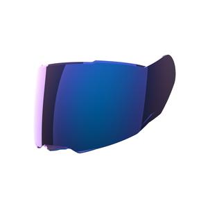 Plexi voor Nexx Y.100R helmen blauw-paars gespiegeld