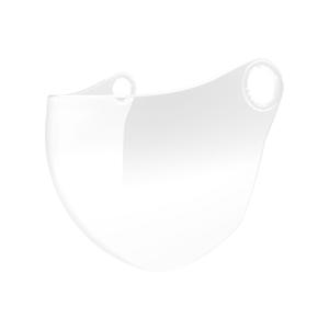 Plexi voor Nexx X.G30 Bubble helmen helder