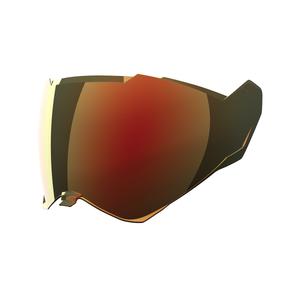 Plexi voor Nexx X.WST3 helmen spiegel rood-oranje