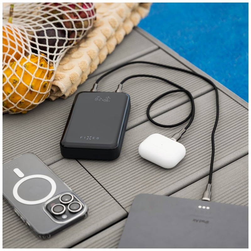 Powerbank Fixed Zen 20 Pro met LCD-scherm zwart