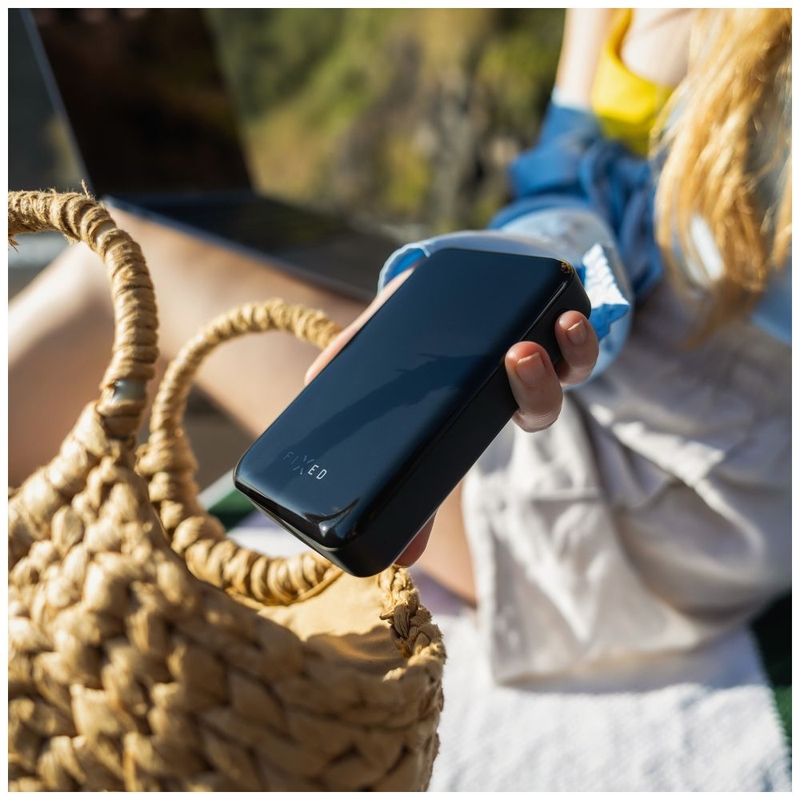 Powerbank Fixed Zen 20 Pro met LCD-scherm zwart