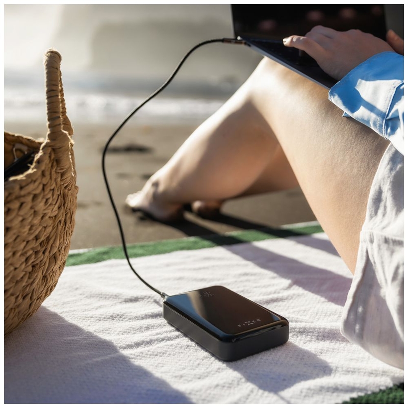 Powerbank Fixed Zen 20 Pro met LCD-scherm zwart