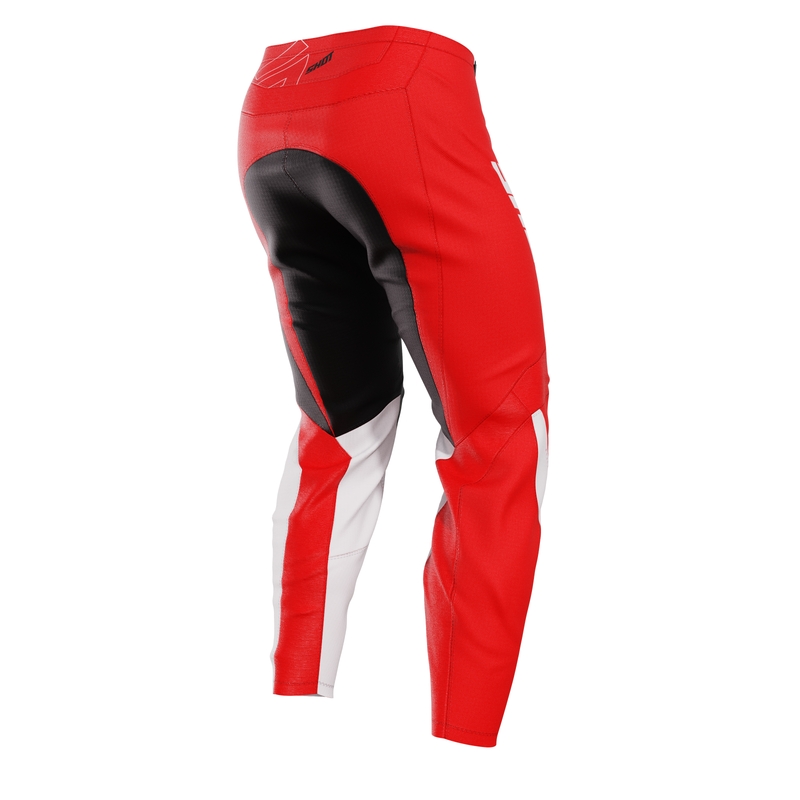 Kinder motorcrossbroek Shot Draw Rush Rood uitverkoop