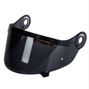 Plexi MT-V-32 Max Vision voor Jarama/Jarama SV helmen donker met gouden details