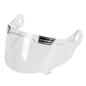 Plexi MT-V-32 Max Vision voor Jarama/Jarama SV helmen helder met zilveren details