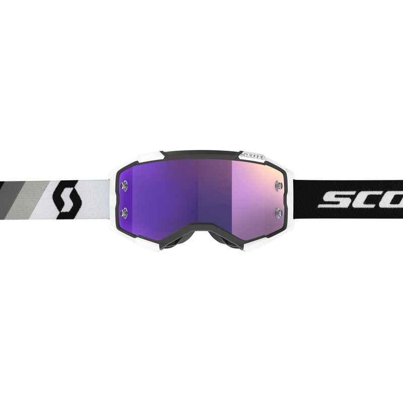 Scott Fury CH Premium motorcrossbril zwart, wit en paars