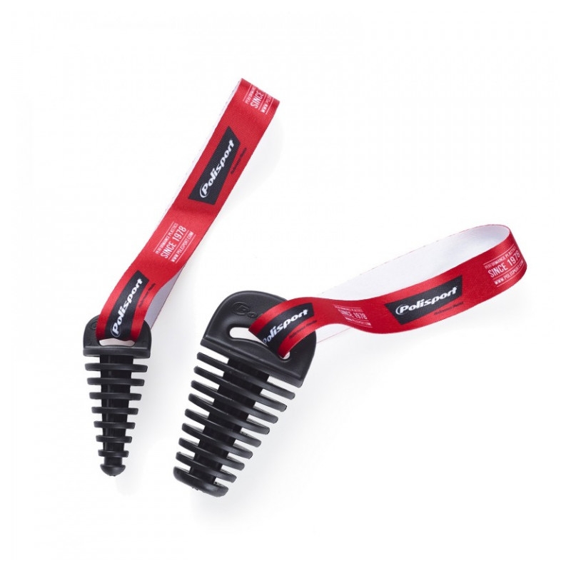 Zátka do výfuku POLISPORT 2T černý